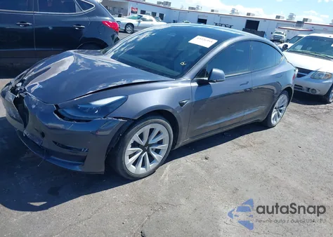 2023 Tesla Model 3 Rear-Wheel Drive from USA, damaged, VIN 5YJ3E1EA7PF715830
